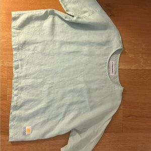 L.F. Markey Green Linen Tp